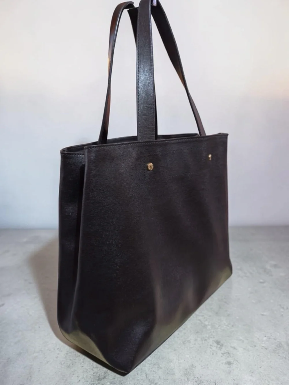 FURLA Musa BiColor Patent & Saffiano Leather Tote Bag. Rare. Limited Edition. - Picture 6 of 16